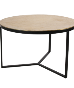 Bijzettafel Dentro L glans brons