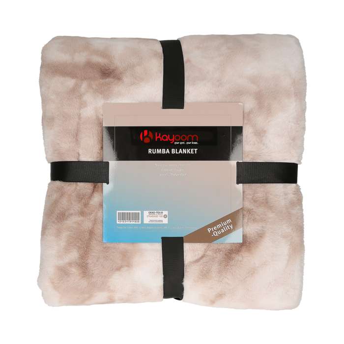 Rumba plaid 500 Taupe 150 x 200 cm