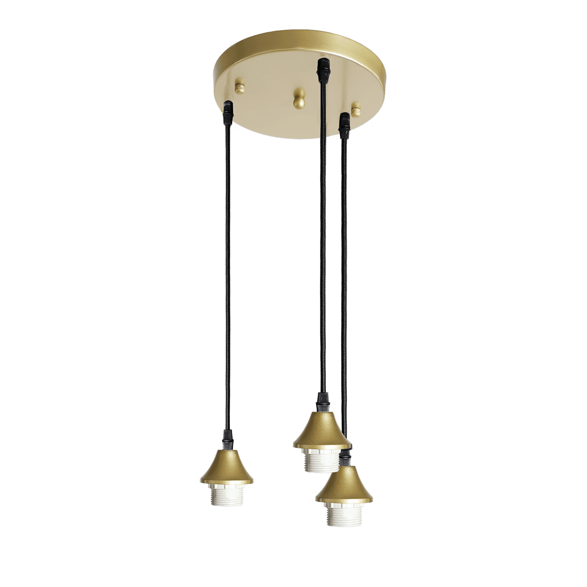 Hanglamp Vilmar 3 lichts goud - Afbeelding 2