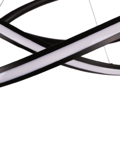 Alternative view of Hanglamp Eleganza LED groot zwart