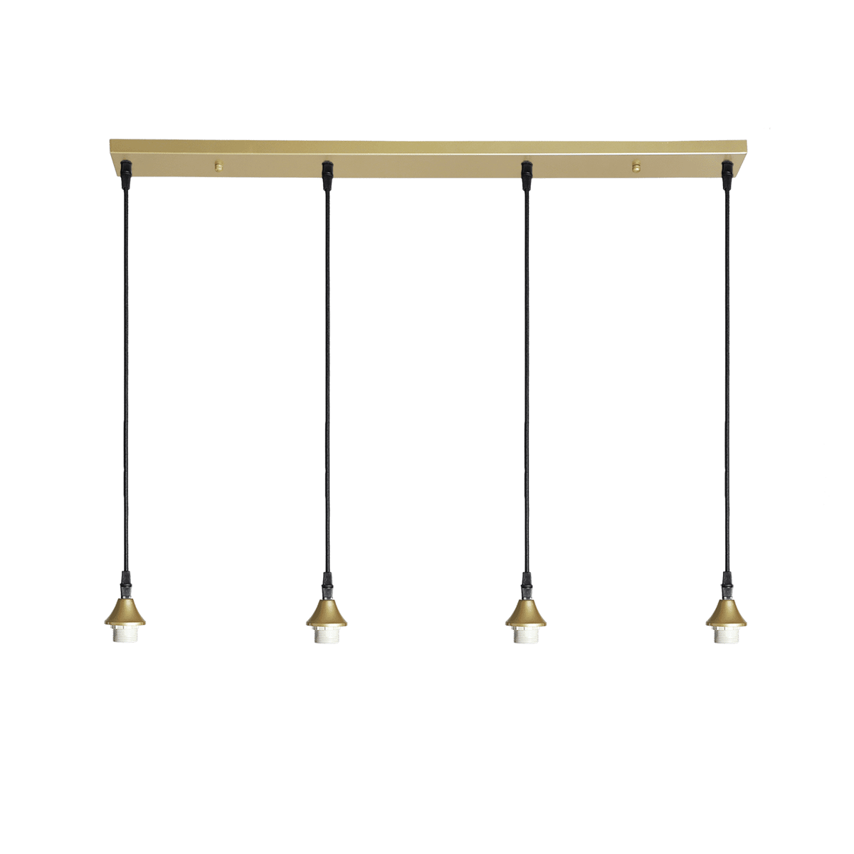 Hanglamp Vilmar 4 lichts goud - Afbeelding 2