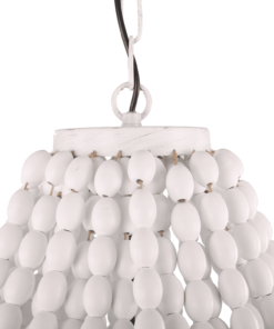 Alternative view of Hanglamp Casimira 60 cm wit