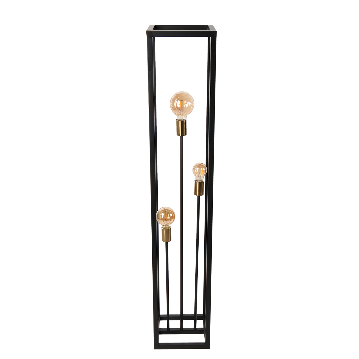 Floor lamp Sweden 3-L black