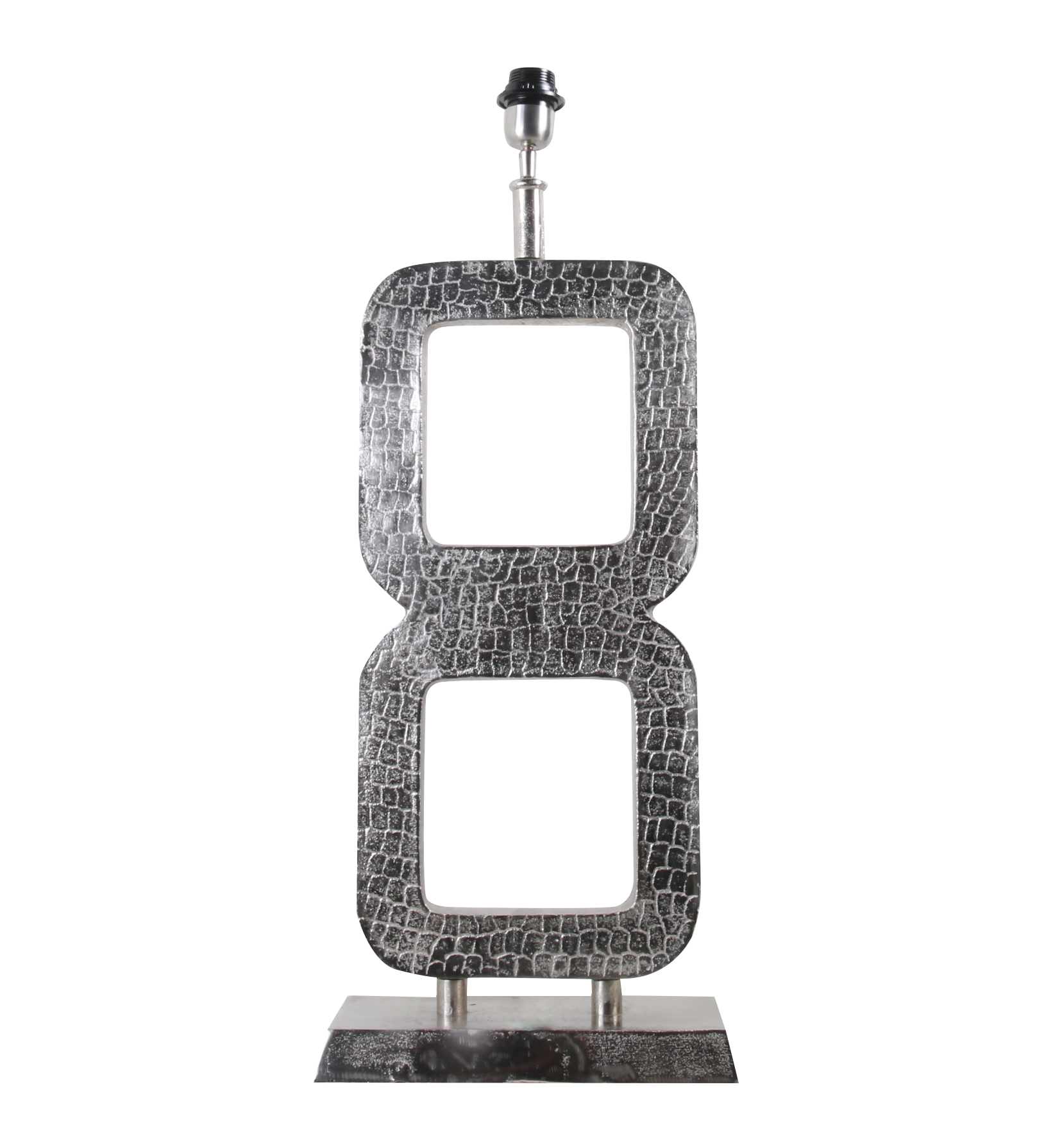Table lamp Modena L, nickel design