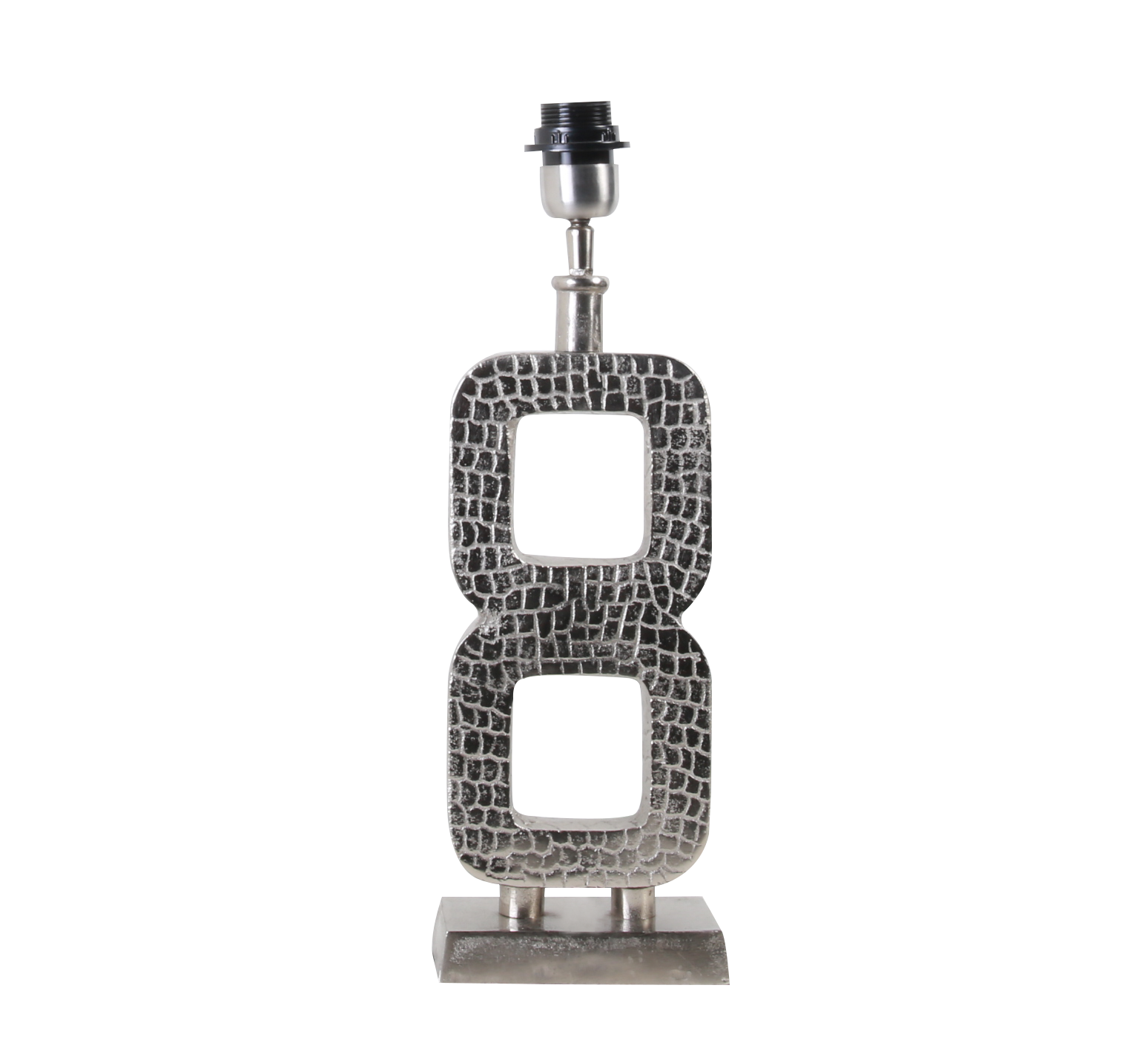 Table lamp Modena S, shiny nickel design