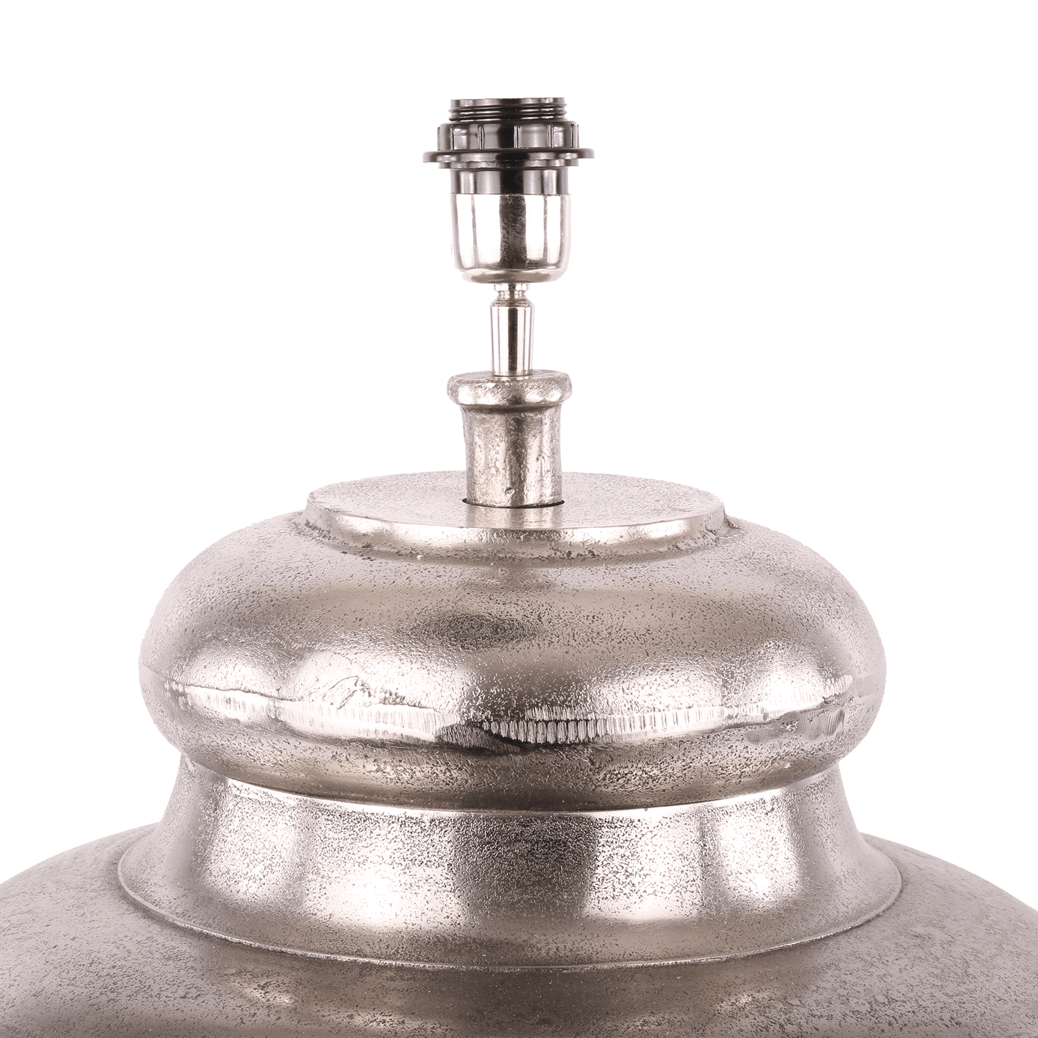 Tafellamp Casina L design 2 ruw nickel - Afbeelding 2