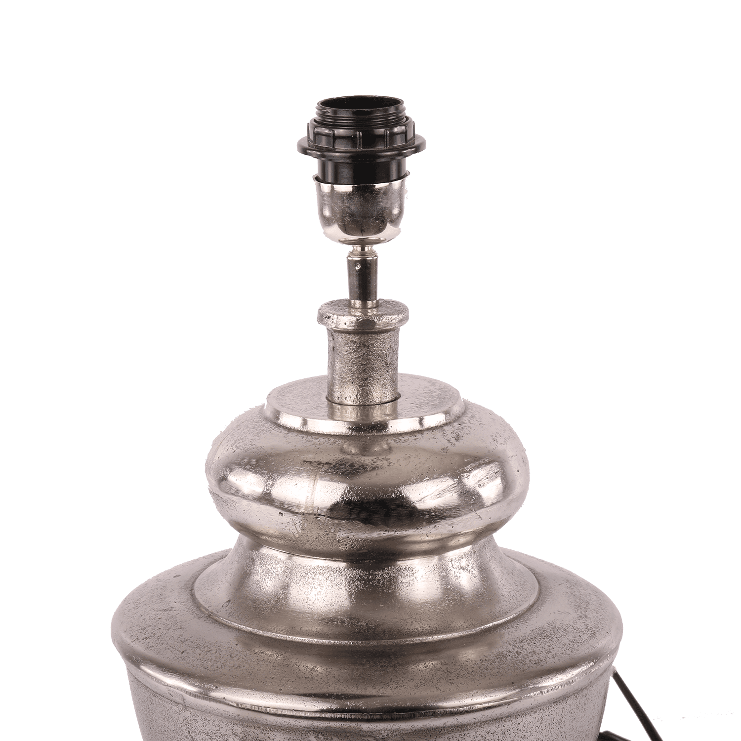 Tafellamp Casina S design 2 ruw nickel - Afbeelding 2