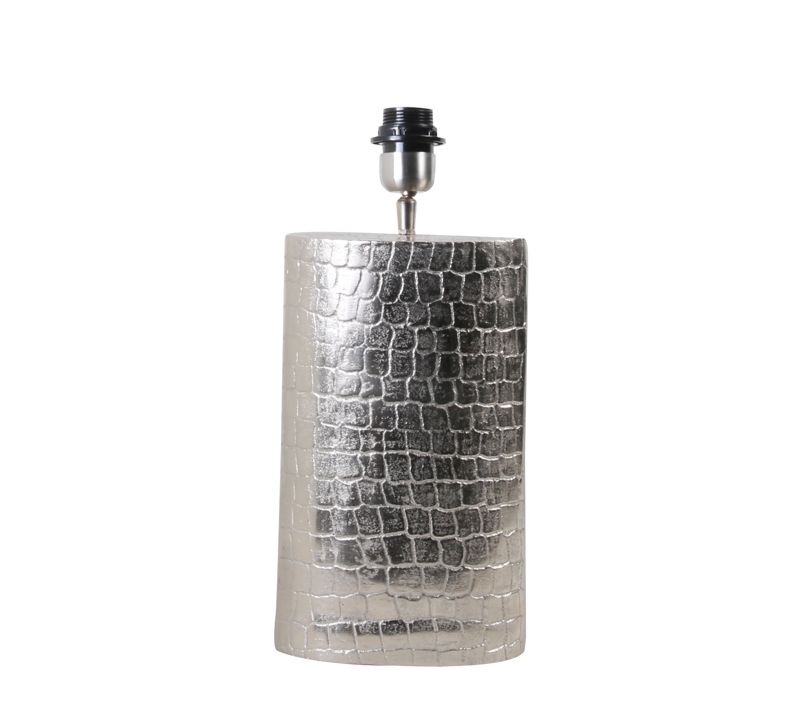 Tafellamp Casina L design 2 ruw nickel