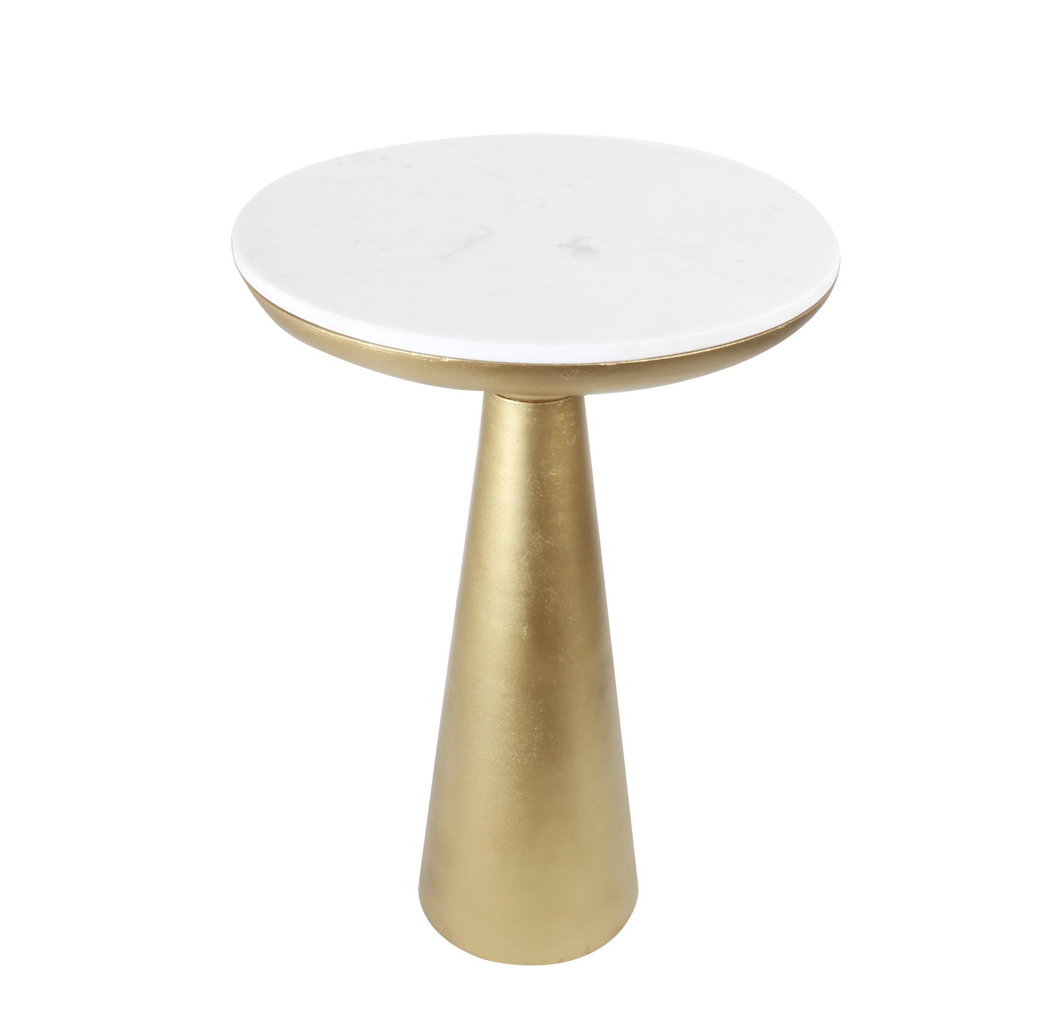 Side table Emilio large antique brass