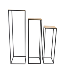 Set van 3 zuilen Bocelli 707073 goud