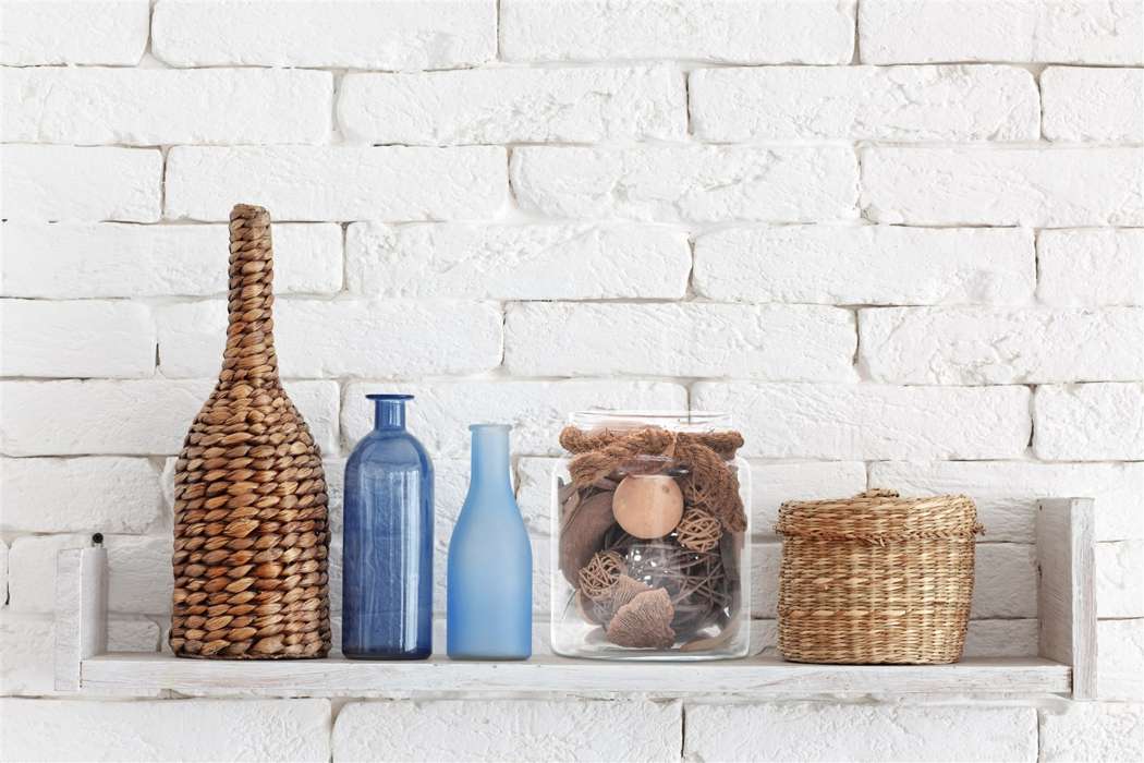 Deco Glas Flora 910 brown - Afbeelding 2