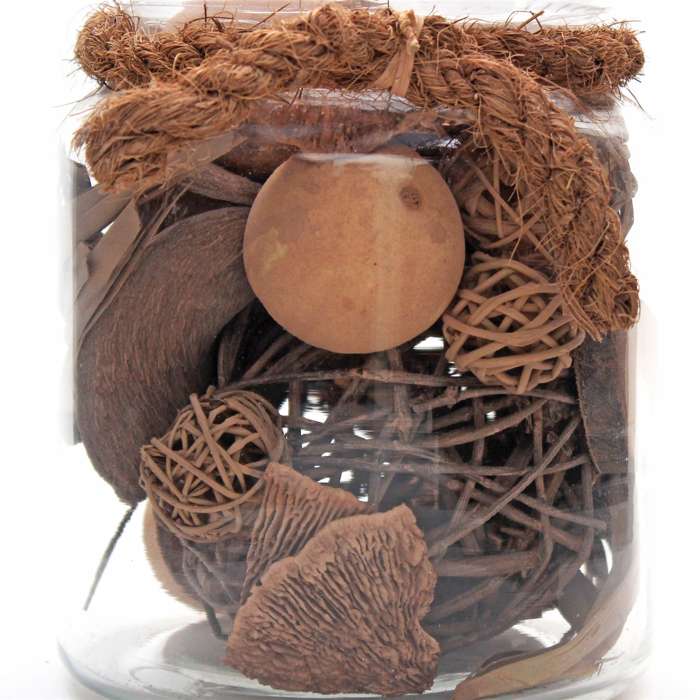 Deco Glas Flora 910 brown - Afbeelding 3