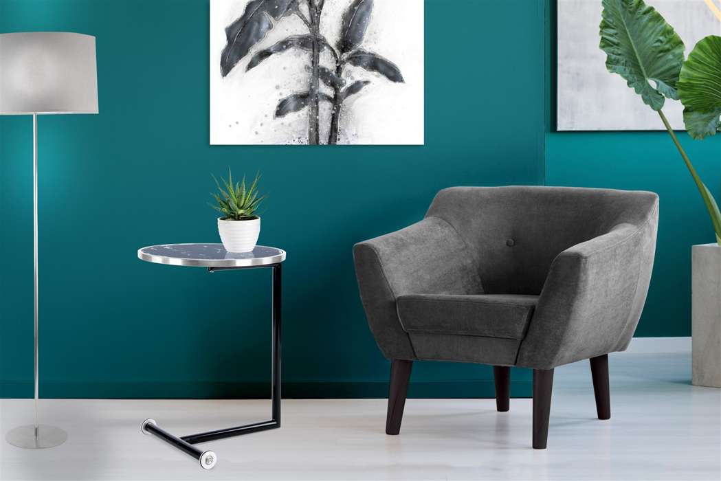 SidetableServant 210 zilver/zwart - Afbeelding 2