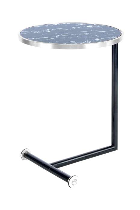 SidetableServant 210 zilver/zwart