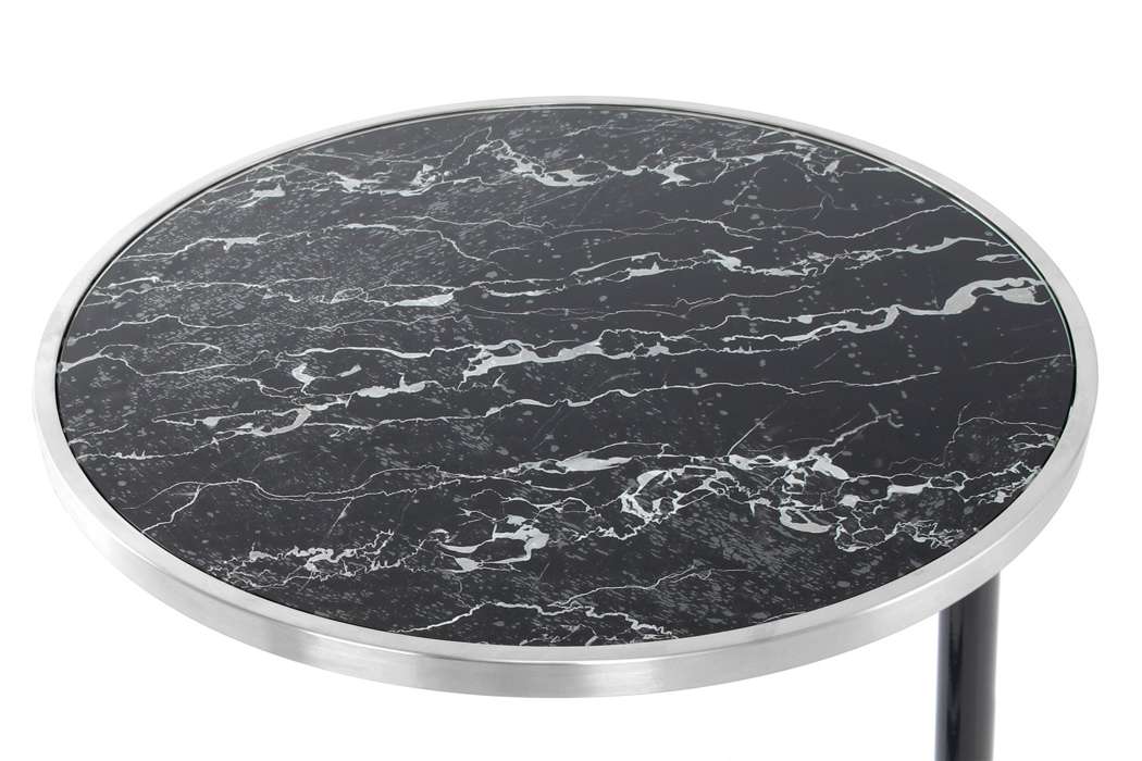 SidetableServant 210 zilver/zwart - Afbeelding 3