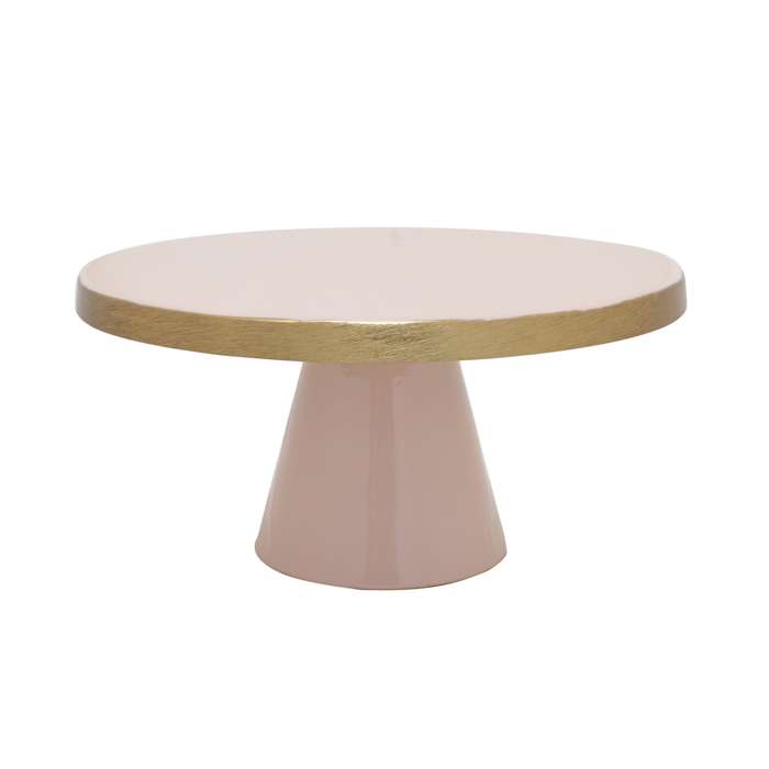 Taartschaal Art Deco 2035 licht roze/goud
