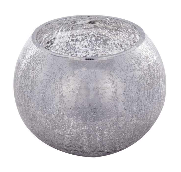 Vaas Alpinia I 151 zilver glas
