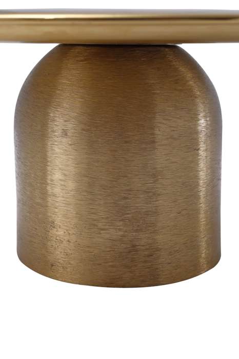 Taartschaal Art Deco 325 goud/taupe - Afbeelding 3