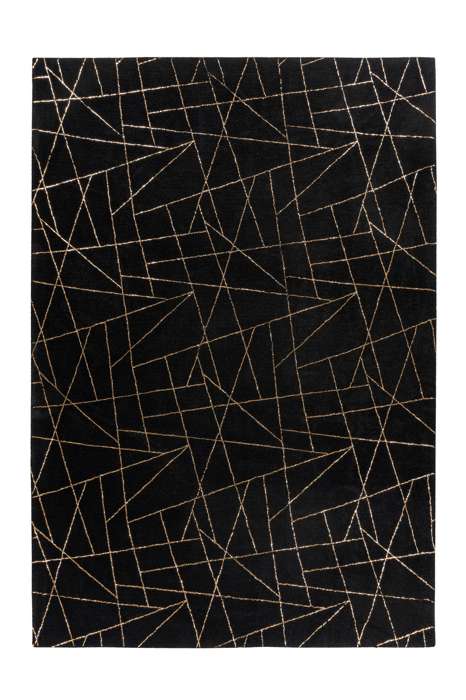 Bijou 125 zwart/goud 200x290cm