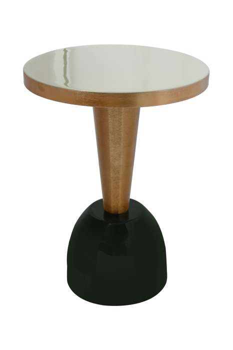 Side table Art Deco 225 mint / dark green - Afbeelding 2