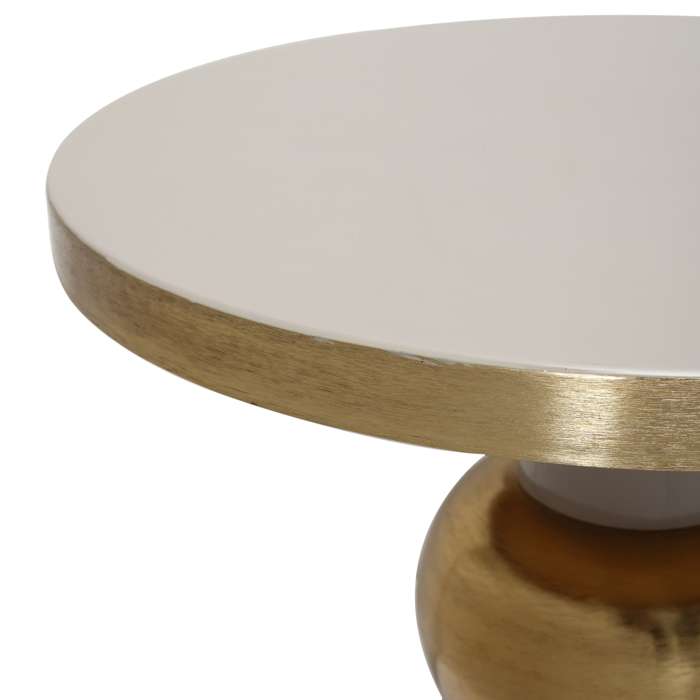 Bijzettafel Art Deco 2025 taupe/goud - Afbeelding 3