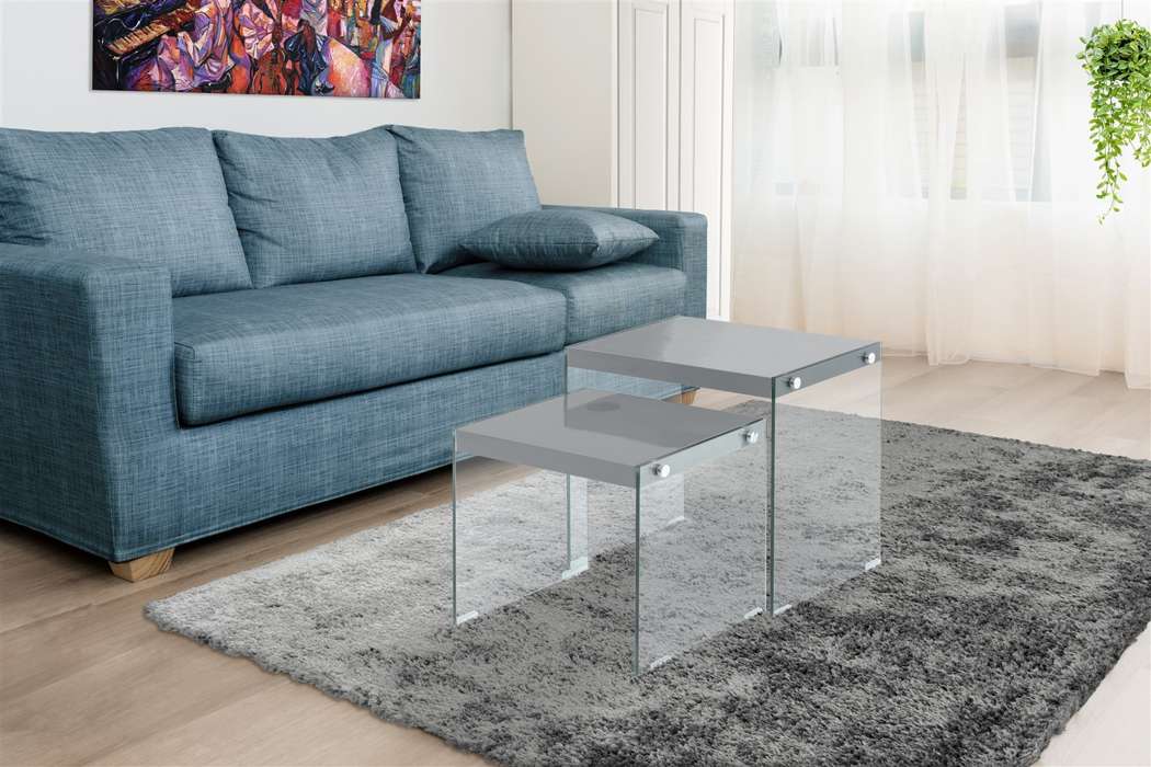 Sidetable set of 2 Elementary 125 grijs - Afbeelding 2