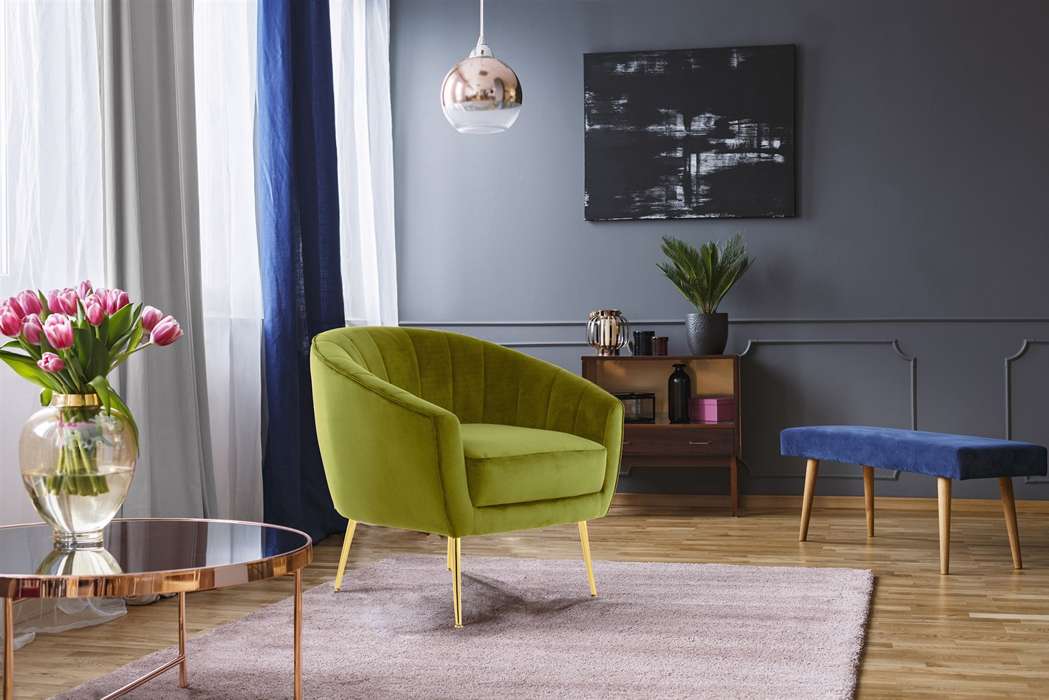 Armchair / Sofa Doreen 125 Pistachio Green - Afbeelding 3