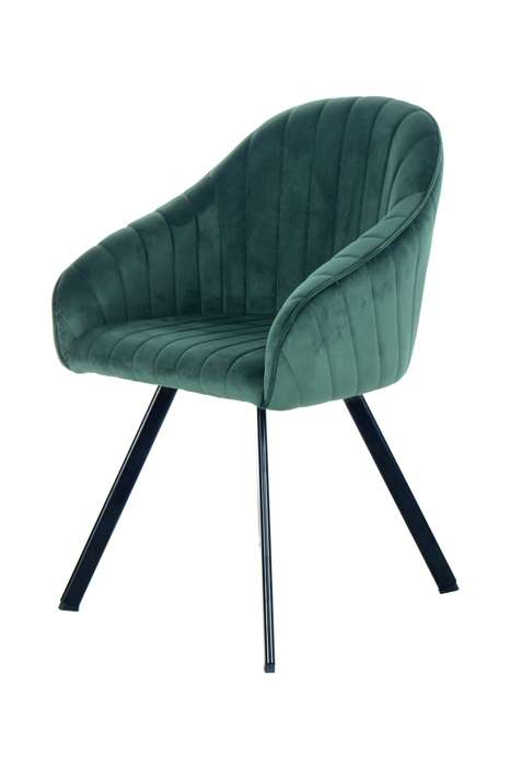 Chair Jodie 125 set of 2 dark green