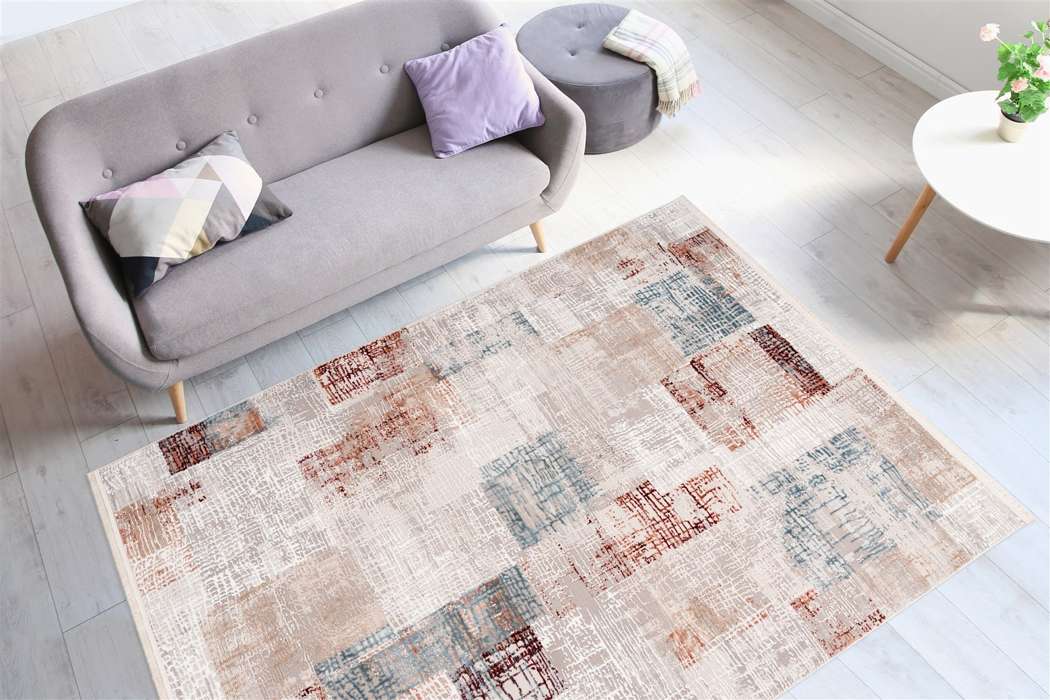 Akropolis 425 grijs/zalmroze 120x180cm - Afbeelding 2
