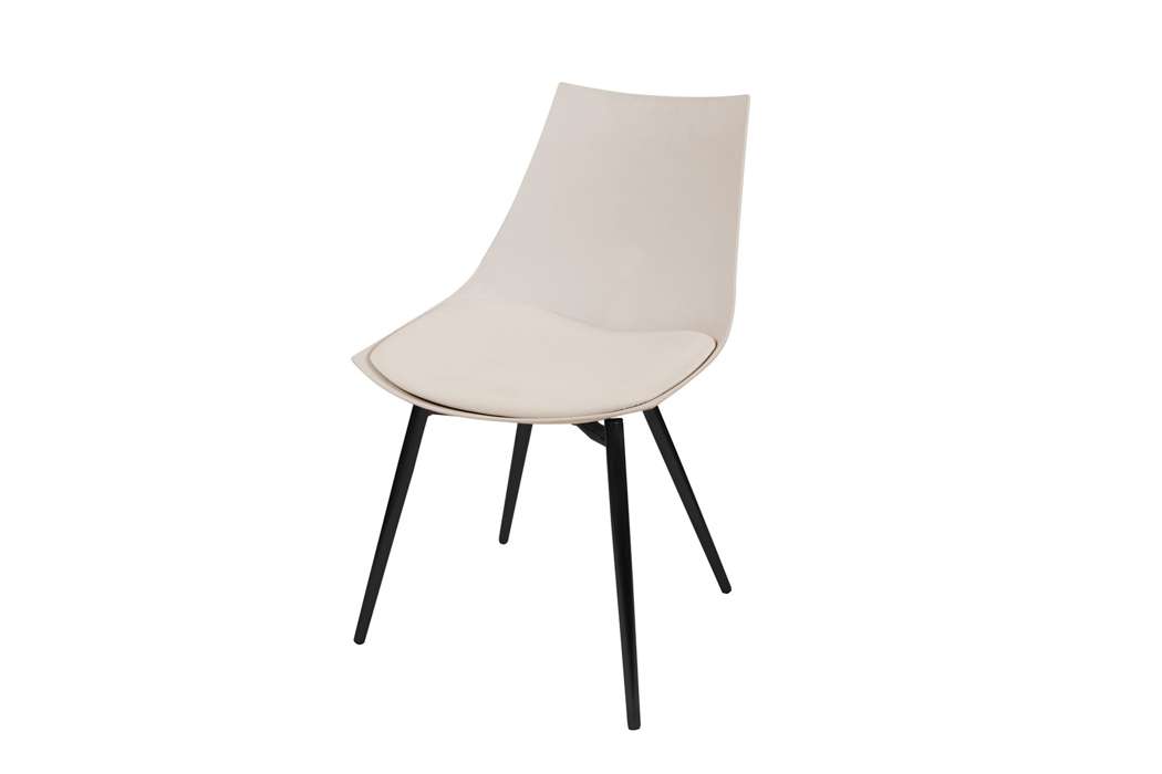 Stoel Dakota 410 set van 4 Beige / zwart