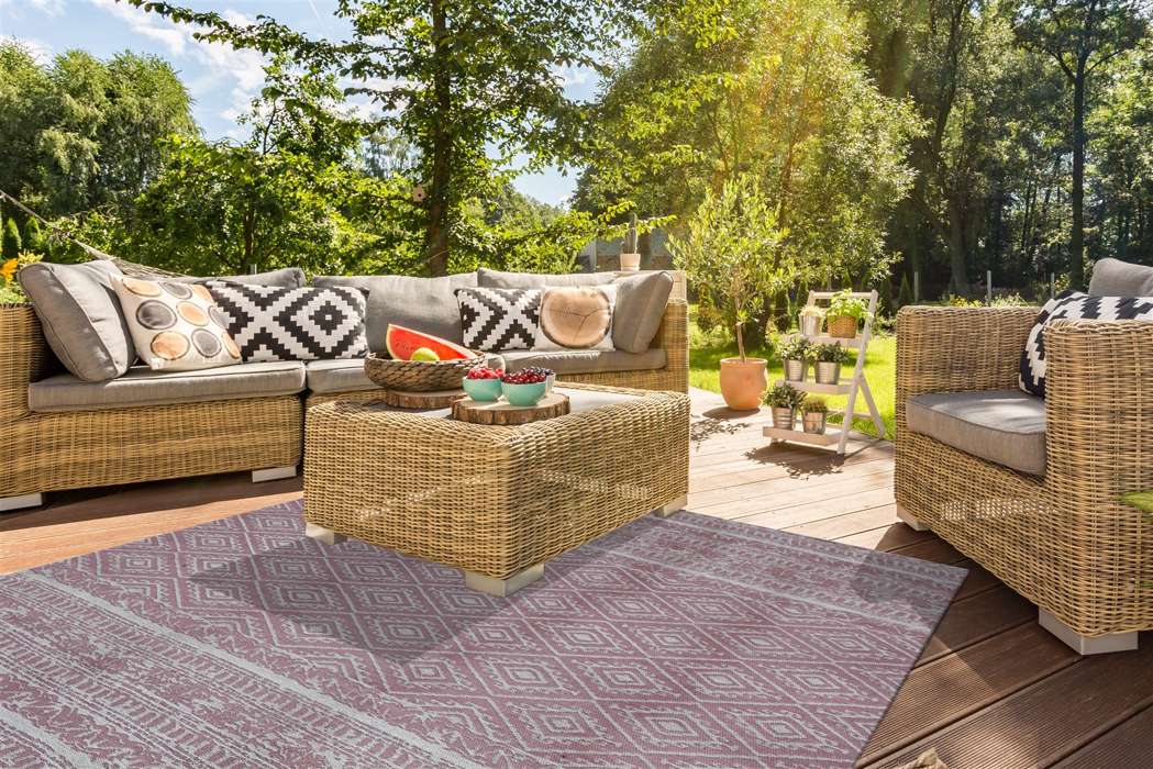 Sunny 110 roze 160cm x 230cm - Afbeelding 2