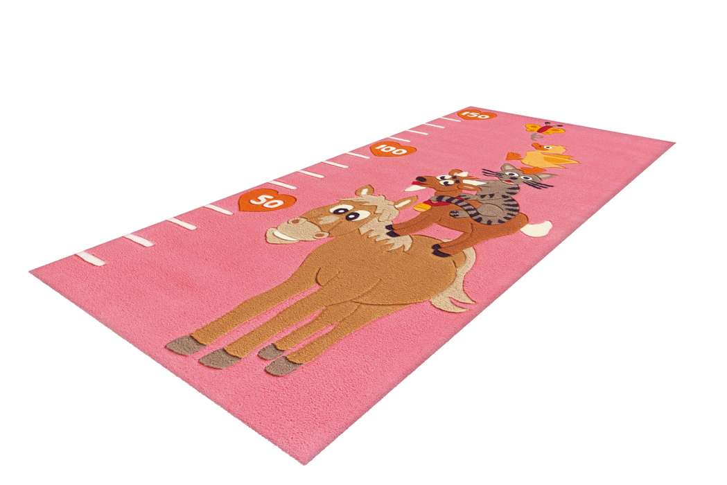 Joy 4168 roze Animals 75x160cm - Afbeelding 4