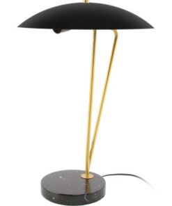Tafellamp Kayani 125 zwart/goud