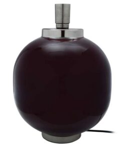 Table lamp Art Deco 125 berry / silver