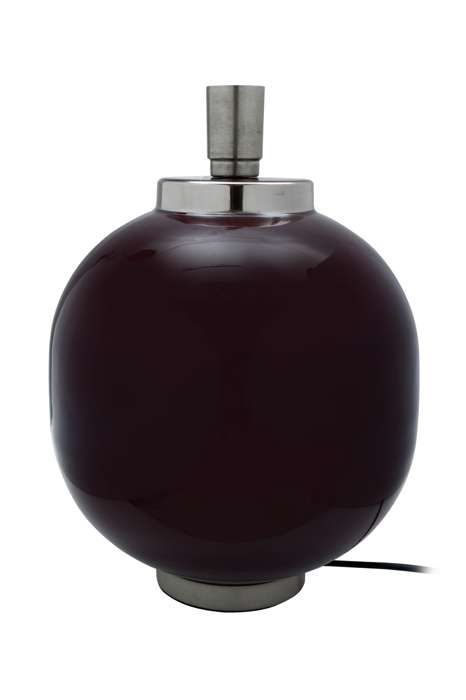 Table lamp Art Deco 125 berry / silver