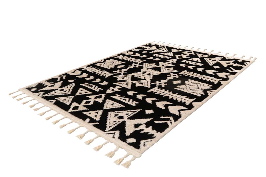 Loris 225 zwart 120x170cm - Afbeelding 4