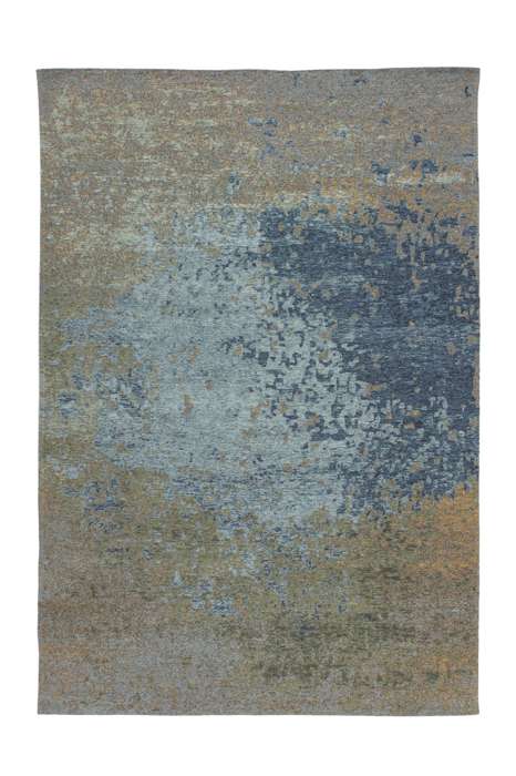 Blaze 100 multi/blauw 75x150cm