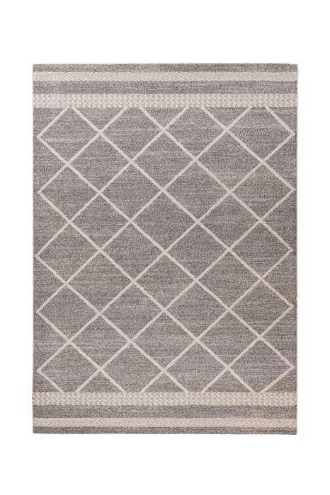 Rhombus 225 bruin/beige 120x170cm