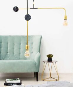 Alternative view of Hanglamp Camryn 287 zwart