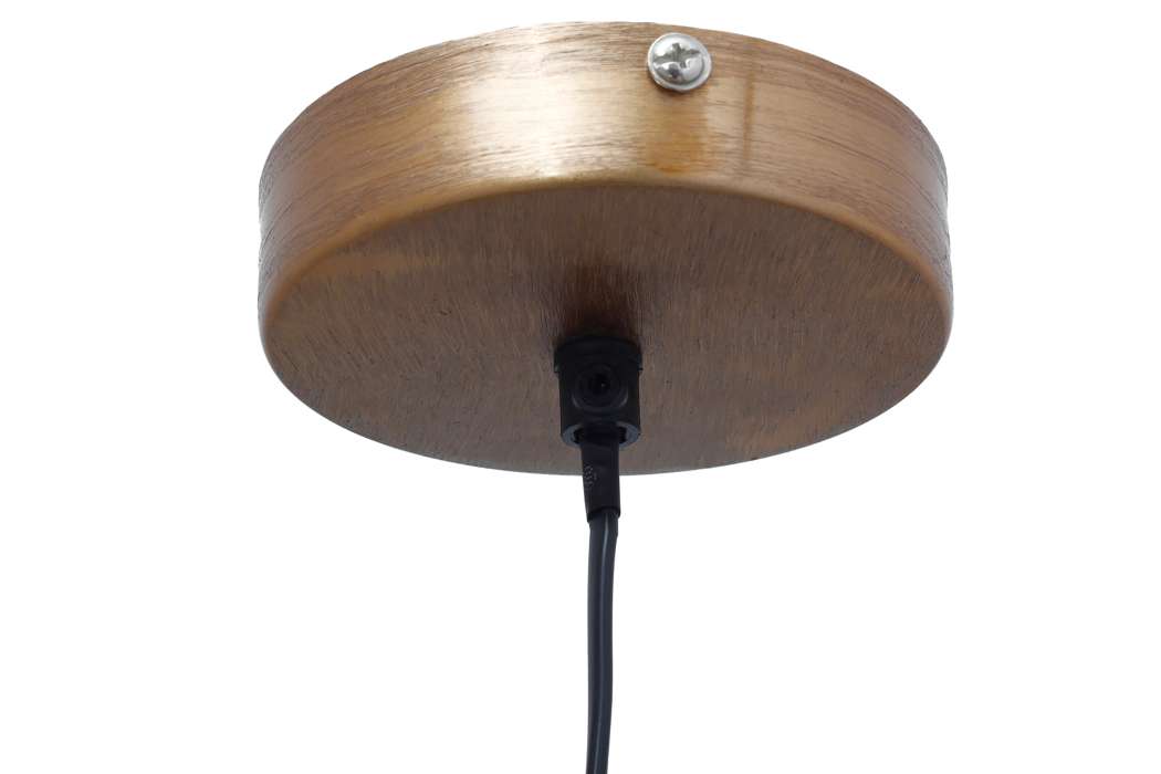 Hanglamp Art Deco 125 koper - Afbeelding 3
