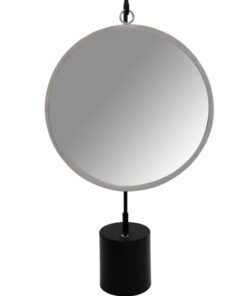 Alternative view of Table mirror Eleganca 325 black / silver