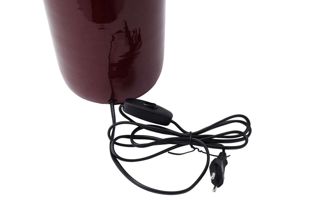 Table lamp Art Deco 625 plum / gold - Afbeelding 2