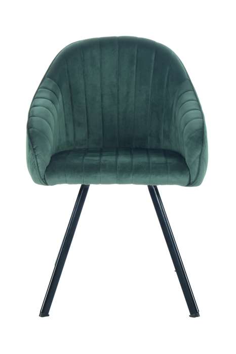 Chair Jodie 125 set of 2 dark green - Afbeelding 2