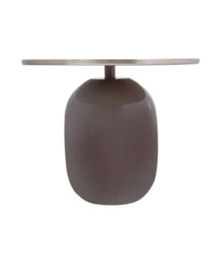 Sidetable Art Deco 525 grijs/zilver
