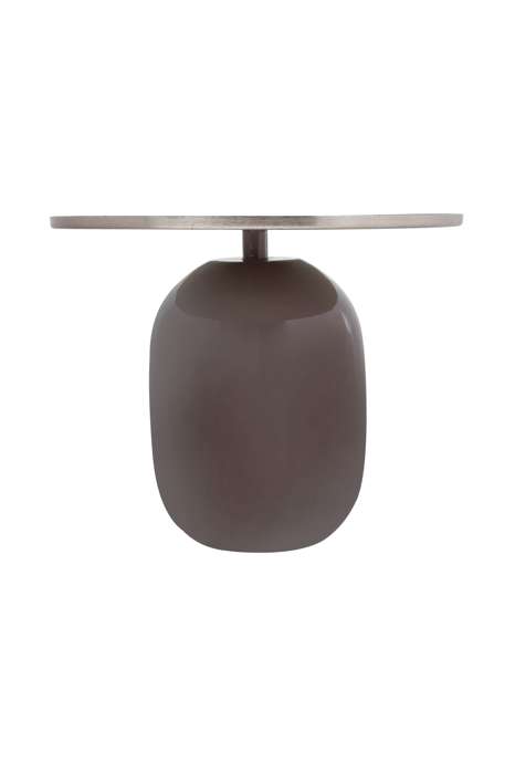 Sidetable Art Deco 525 grijs/zilver