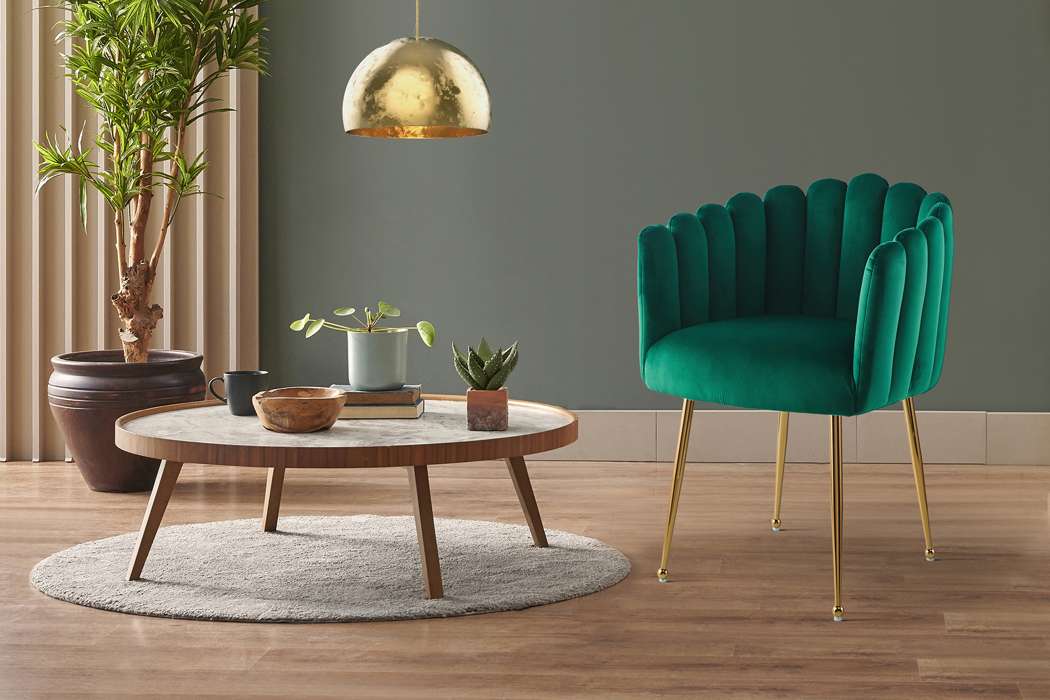 Chair Muna green - Afbeelding 2