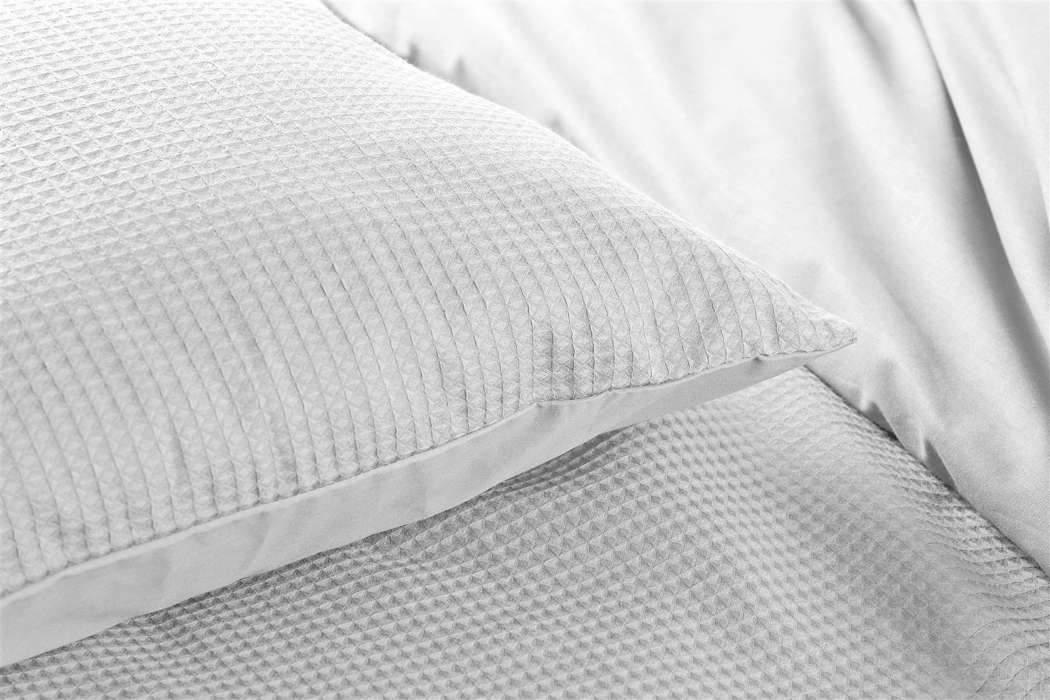 Bed linen Carla 100-NL White 240cm x 240cm / 60cm x 70cm (2 pcs.) - Afbeelding 3