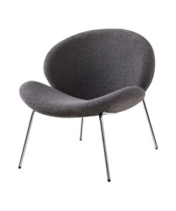 Chair Jaden 125 set of 2 gray / silver