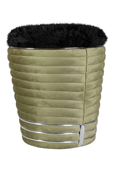 Stool Doric 325 Green / Graphite