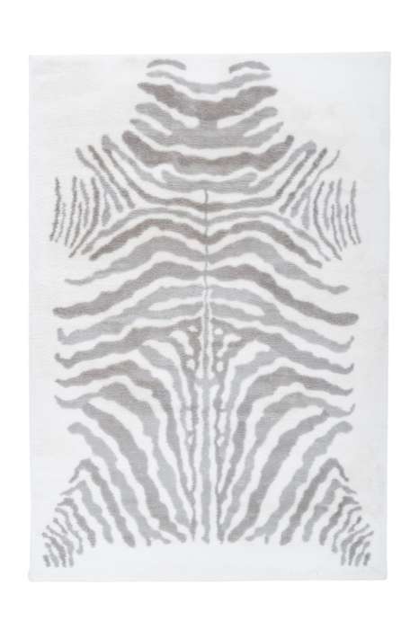 Rabbit Animal 400 grijs/wit 120x160cm